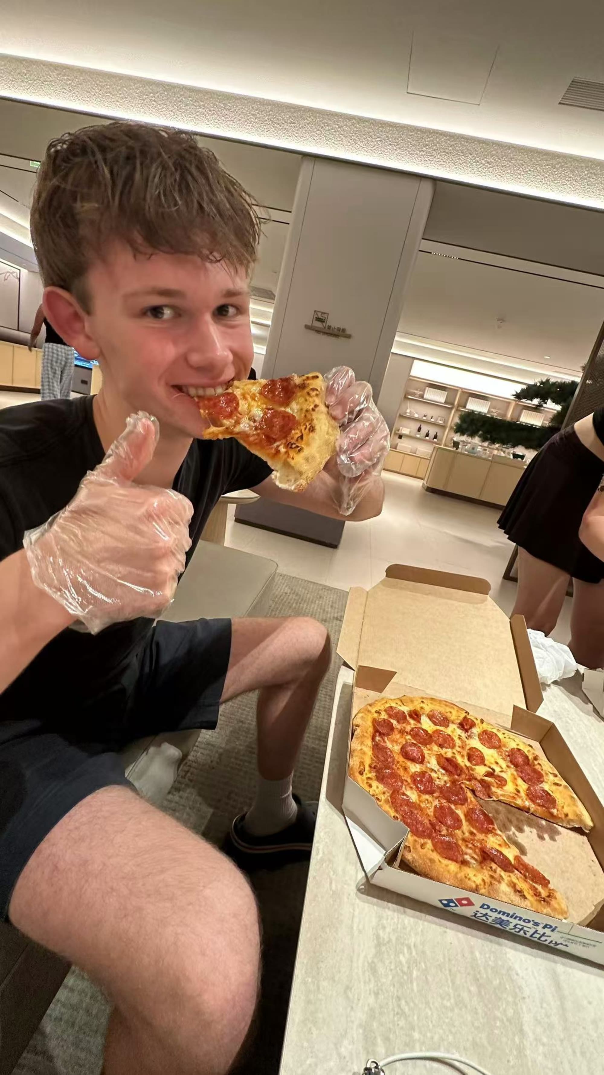 Pizza als Belohnung