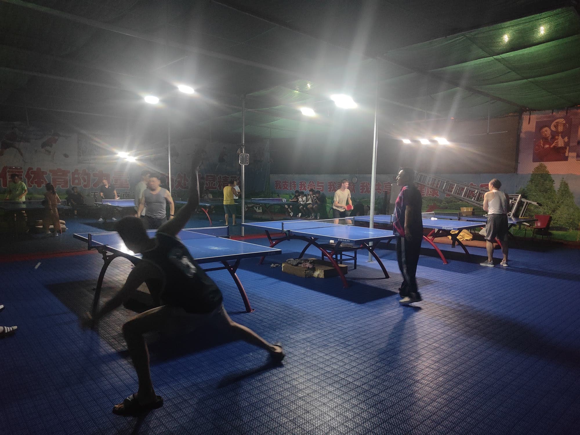 Pingpong im Park