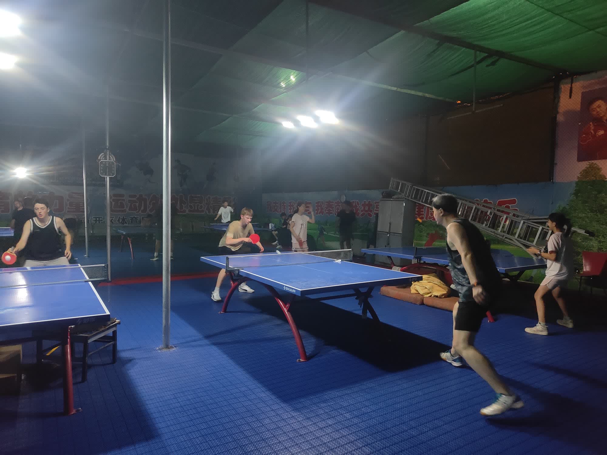 Pingpong im Park