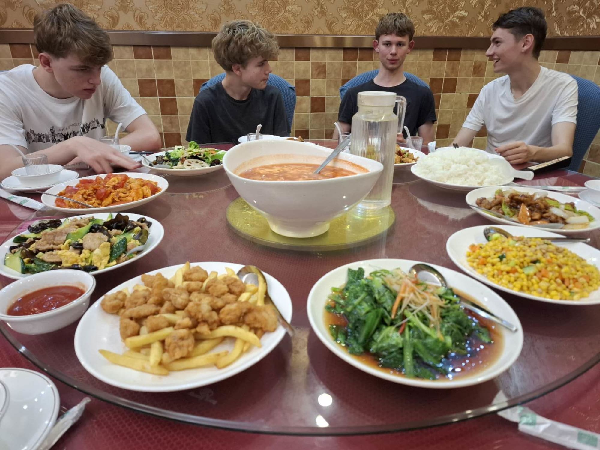 Abendessen in Tianjin