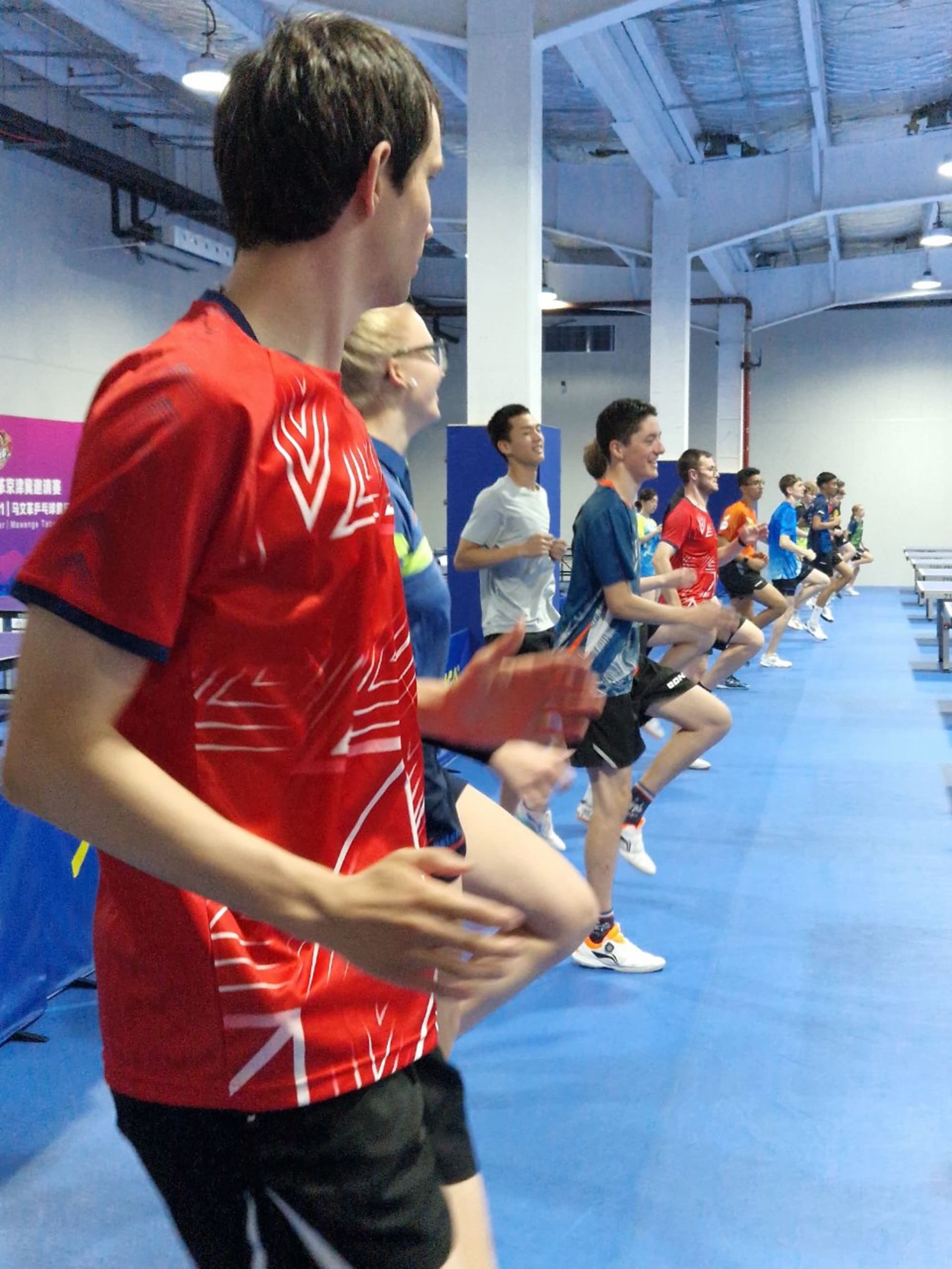 Training in der Halle