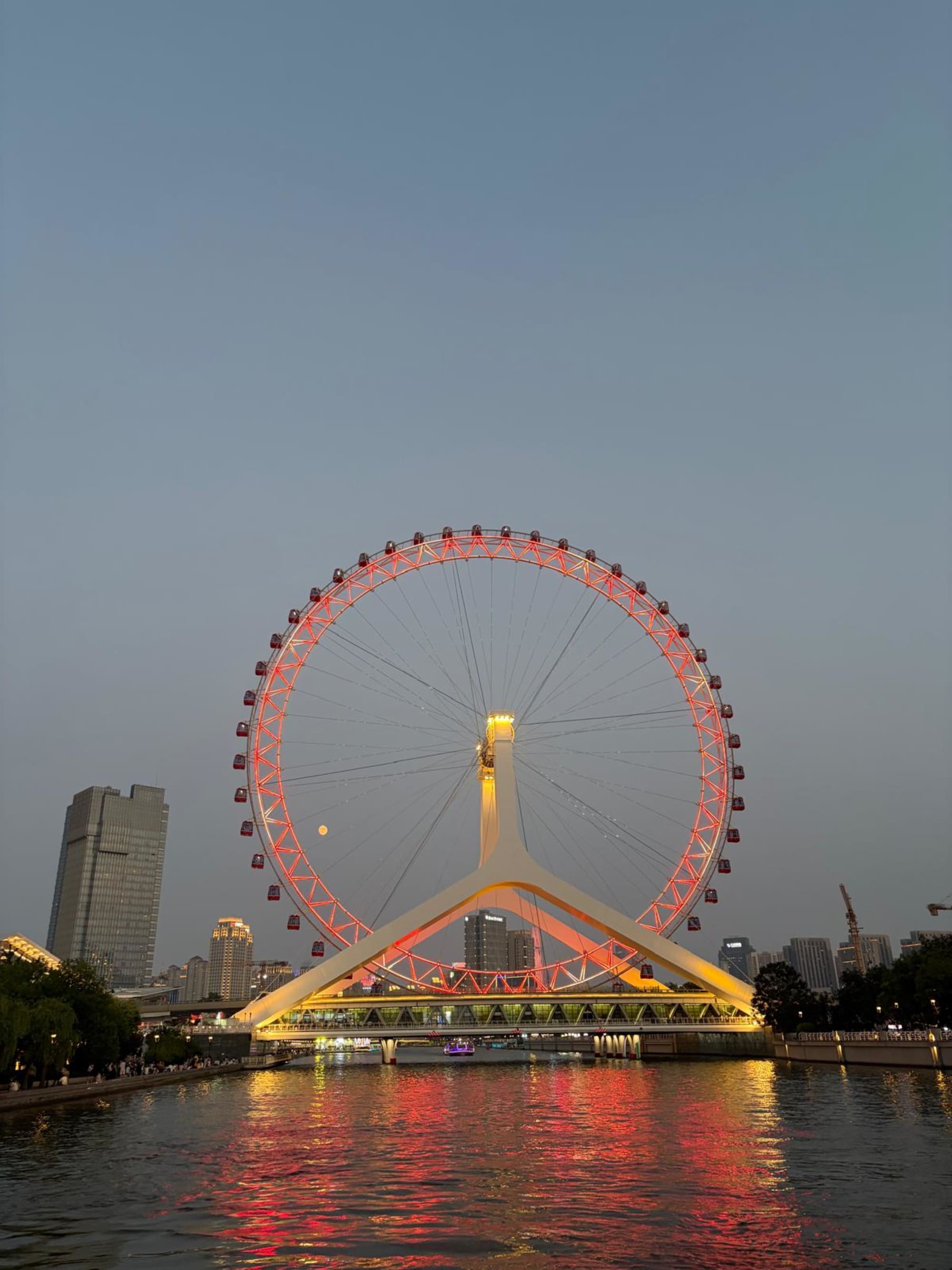 Tianjin Eye bei Nacht