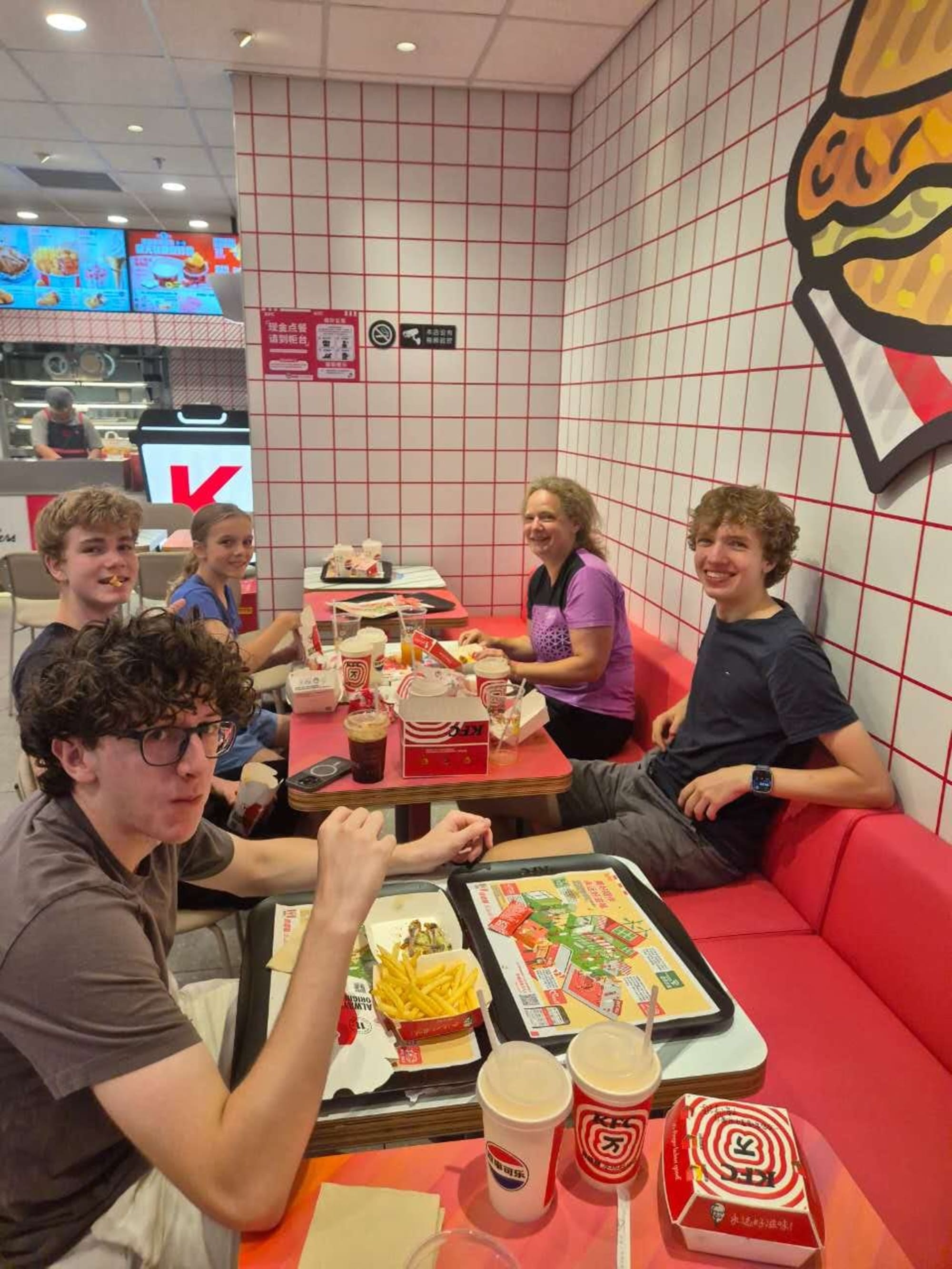 Abendessen bei KFC